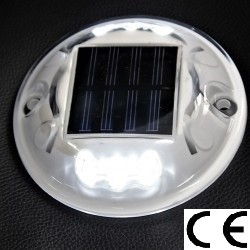 ART. TPSR6 MARKER SOLARE STRADALE IN POLICARBONATO 6 LED