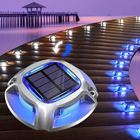 ART. TPSR8 ALLUMINIO MARKER SOLARE 8 LED