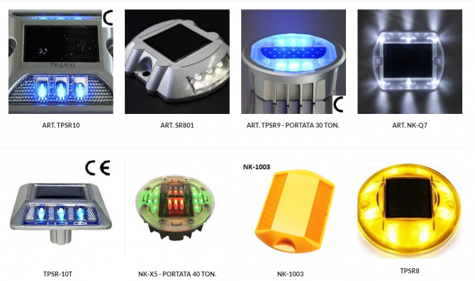 Plots Routiers à LED Solaire - ElioSolar by Modular System