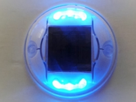 SOLAR ROAD MARKER 6 LED POLYCARBONATE - ElioSolar by Modular System